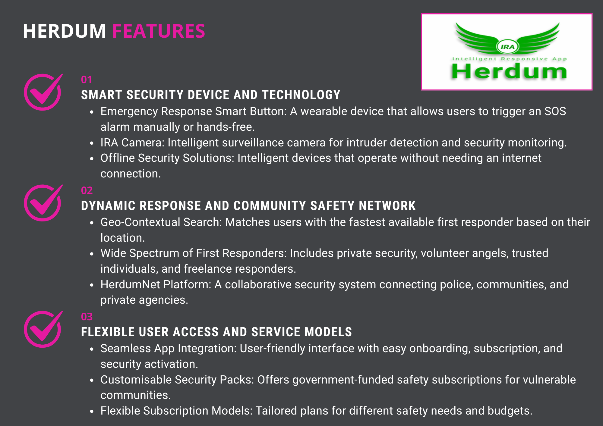 Tedrith Herdum Features Personal Safety App